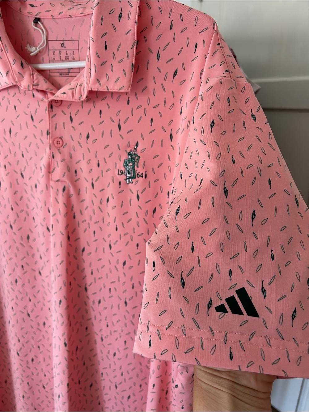 NWOT Men’s Adidas Golf Polo. Size XL. PTP 25”. - Picture 4 of 8